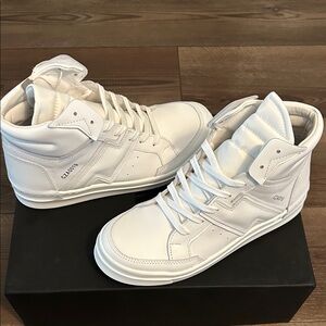 Clae White Women’s High-Top Sneakers